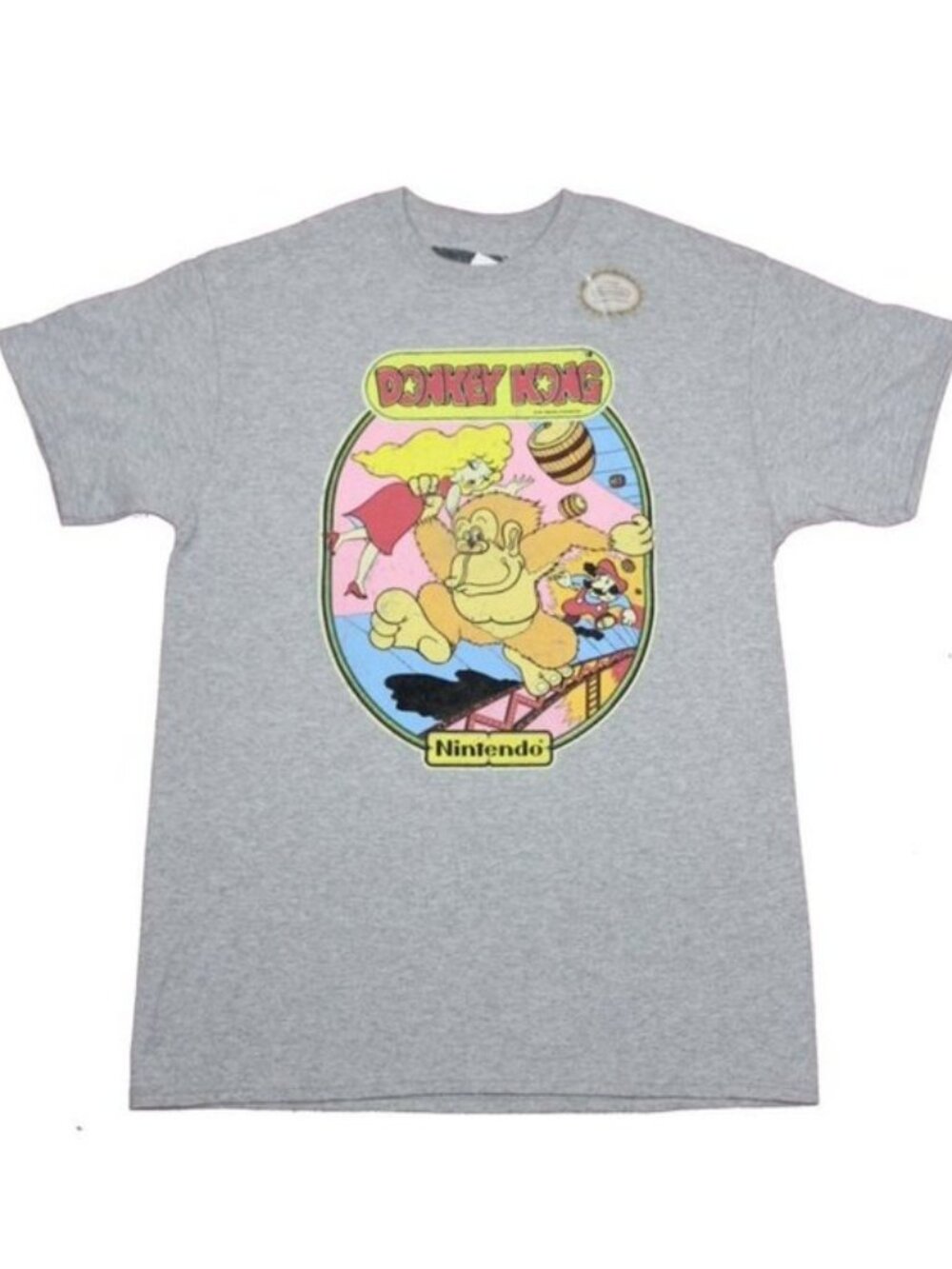 Nintendo | Retro Donkey Kong Short Sleeve Tee | Size Large